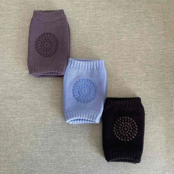 Baby Knee Socks with grip (Set of 3) - Picture 1 of 7